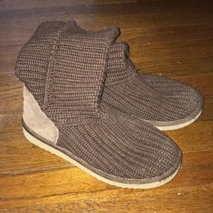 UGG knit boots